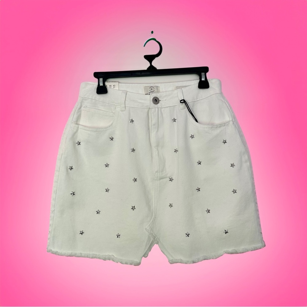NWT cotton on a-line mini skirt